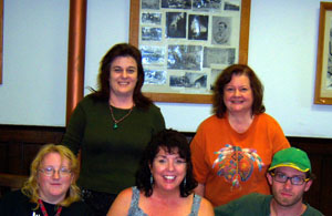 November 2007 Beckie and participants of the Copper Queen Library Writers Workshop
