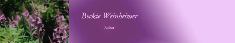 Beckie Weinheimer, author